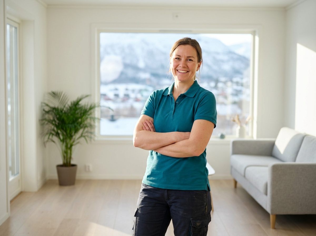 Ljust och rent hem i Åre